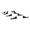 Luverne Truck Equipment O-MEGA II 6IN OVAL STEPS BLACK TEXTURED POWDER COAT 584098-570237 - alternate 2